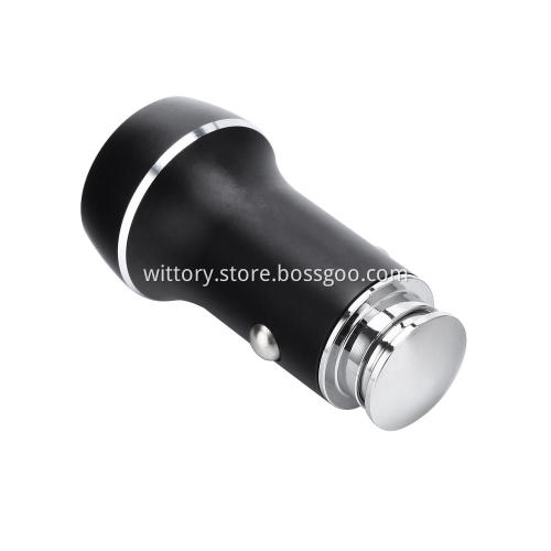 Aluminum alloy Series Black  Car Charger